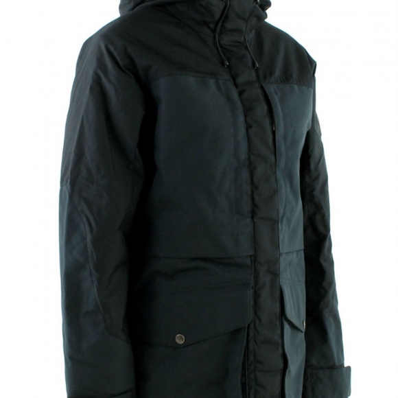 Fjällräven Black Parka with Fur Hood - Picture 4 of 5